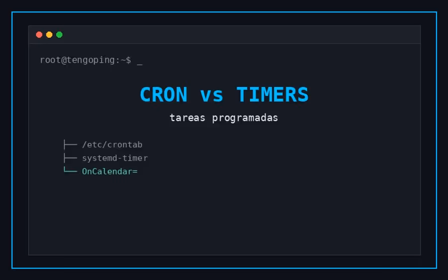 Tareas programadas: cron vs systemd timers